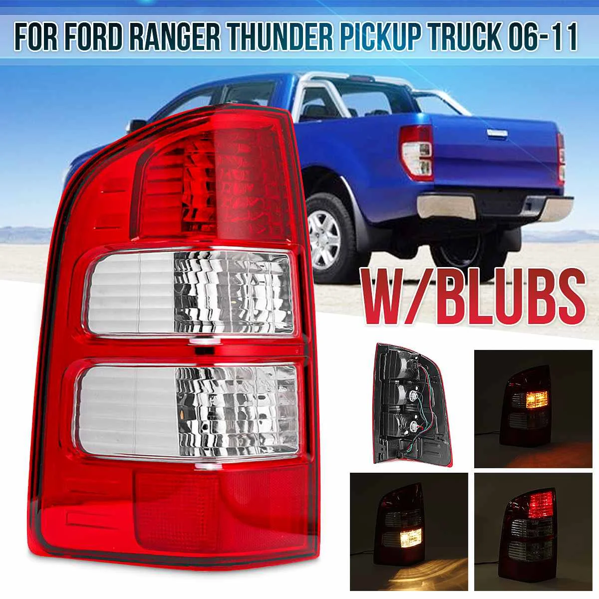 Pair Car Rear Tail Light Brake Lamp With Bulbs Wire For Ford Ranger Thunder Pickup Truck 2006 2007 2008 2009 2010 2011
Pair Car Rear Tail Light Brake Lamp With Bulbs Wire For Ford Ranger Thunder Pickup Truck 2006 2007 2008 2009 2010 2011