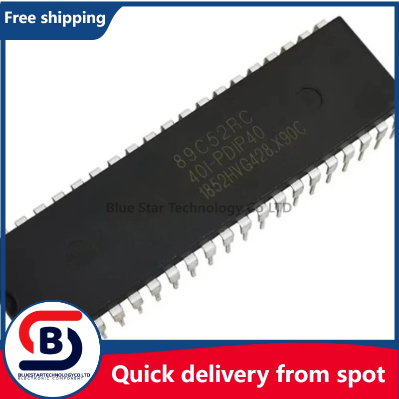Free Shipping 20pcs/lots STC89C52RC 89C52RC DIP-40 New IC In stock!
Free Shipping 20pcs/lots STC89C52RC 89C52RC DIP-40 New IC In stock!