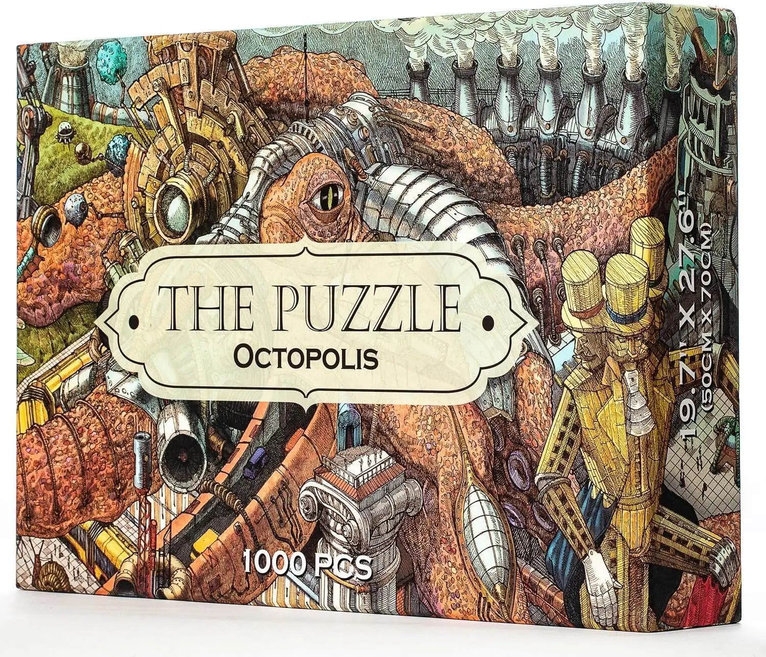 Challenging 1000-Piece Octopus Jigsaw Puzzle for Adults - Brain-Teasing Gift for Expert Enthusiasts
Challenging 1000-Piece Octopus Jigsaw Puzzle for Adults - Brain-Teasing Gift for Expert Enthusiasts