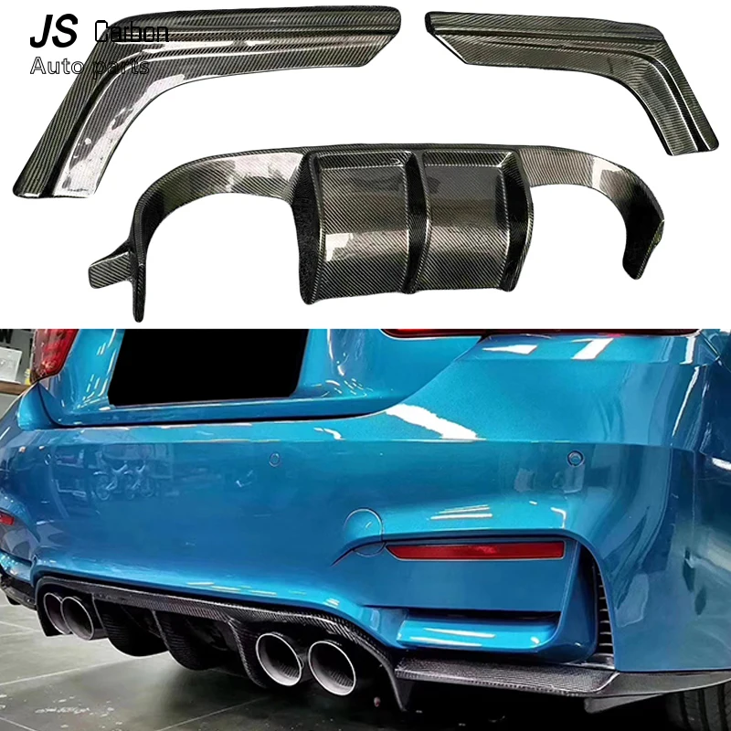 Для M3 M4 Диффузор заднего бампера из углеродного волокна для BMW F80 M3 F82 F83 M4 2014-2019 Кабриолетный задний диффузор со сплиттерами
Для M3 M4 Диффузор заднего бампера из углеродного волокна для BMW F80 M3 F82 F83 M4 2014-2019 Кабриолетный задний диффузор со сплиттерами