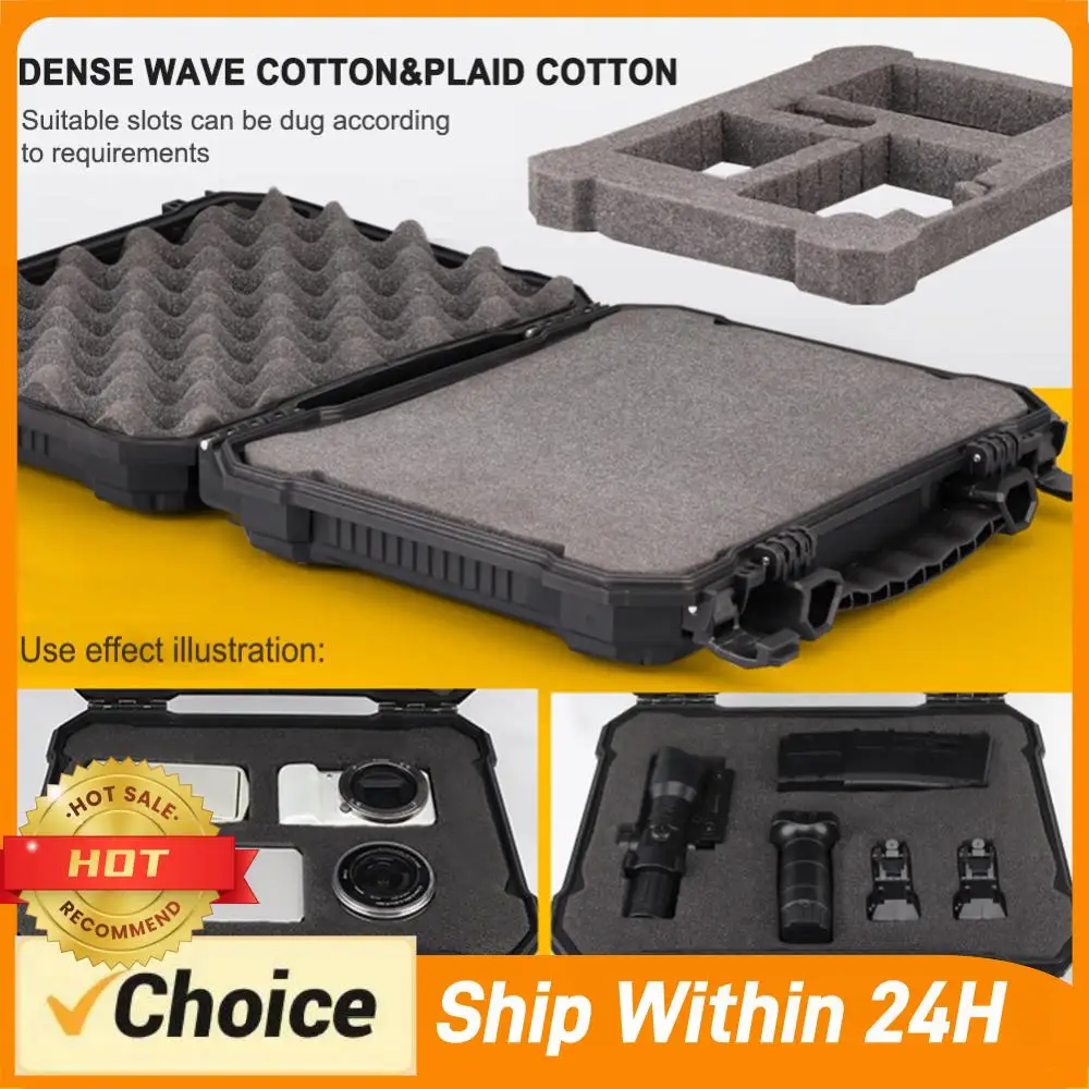 Tool Storage Box Portable Protective Equipment Camera Case Waterproof with Foam Padded for Outdoor Camping Sports
Tool Storage Box Portable Protective Equipment Camera Case Waterproof with Foam Padded for Outdoor Camping Sports