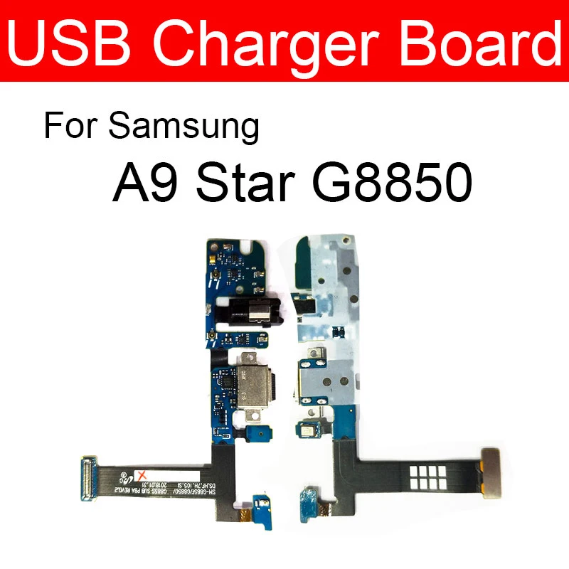 Charging USB Jack Port Board Flex Cable For Samsung Galaxy A9 Star SM-G8850 G8850 USB Charger Dock Connector Board repair parts
Charging USB Jack Port Board Flex Cable For Samsung Galaxy A9 Star SM-G8850 G8850 USB Charger Dock Connector Board repair parts