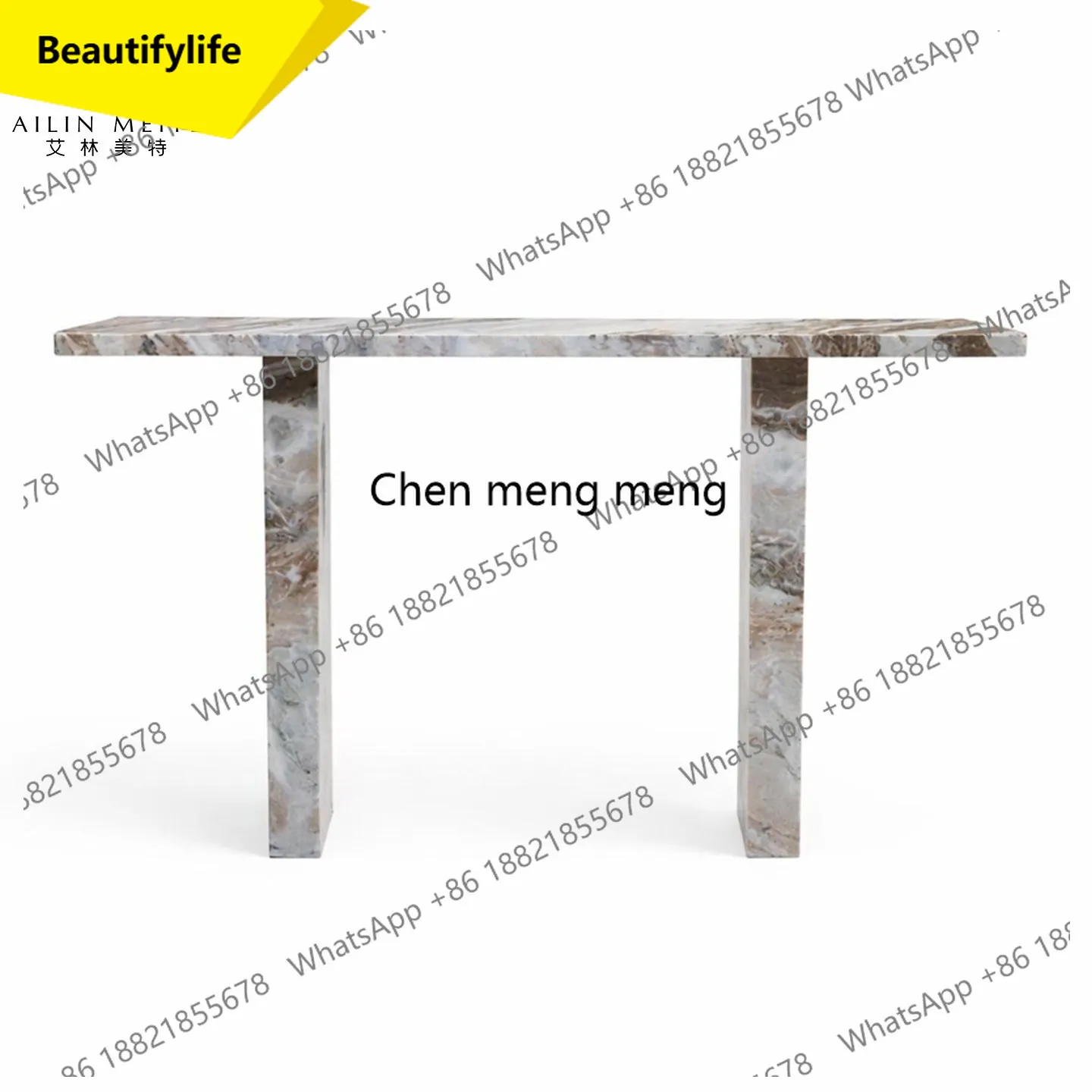Italian minimalist marble entrance table modern light luxury simple corridor aisle against the wall A38
Italian minimalist marble entrance table modern light luxury simple corridor aisle against the wall A38