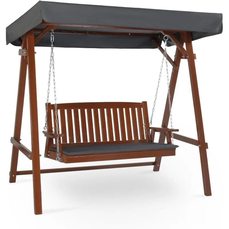 2026 New:4FT Porch Swing with Stand, Heavy Duty 660 Pounds Wooden Swing & Stand with Canopy, Hanging Swing Chair with Sta
2026 New:4FT Porch Swing with Stand, Heavy Duty 660 Pounds Wooden Swing & Stand with Canopy, Hanging Swing Chair with Sta