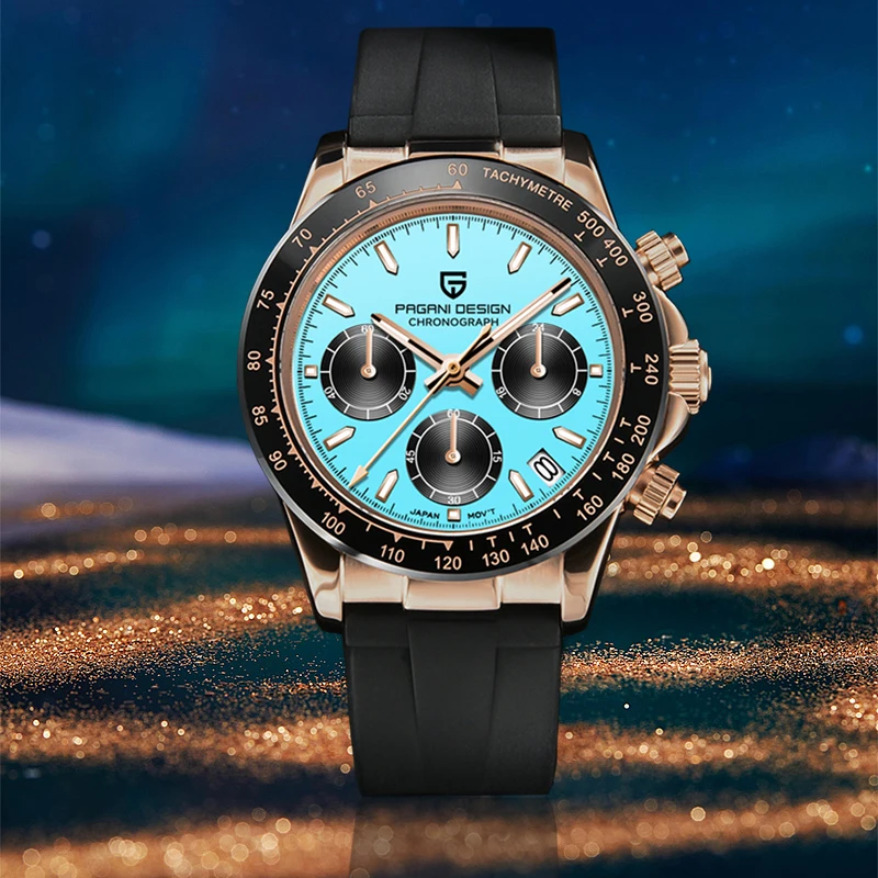 PAGANI DESIGN 2025 новые мужские кварцевые часы в стиле ретро, спортивный хронограф, мужские наручные часы, Япония VK63, светящиеся водонепроницаемые мужские часы
PAGANI DESIGN 2025 новые мужские кварцевые часы в стиле ретро, спортивный хронограф, мужские наручные часы, Япония VK63, светящиеся водонепроницаемые мужские часы