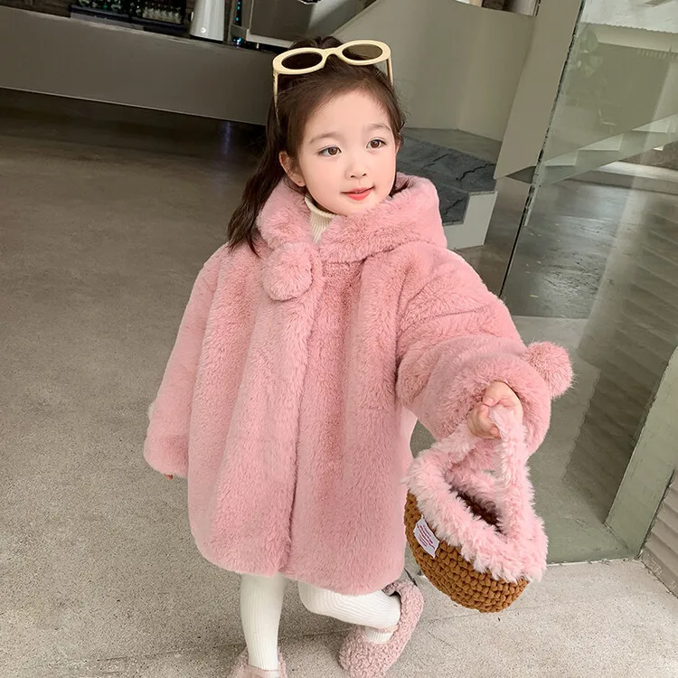 Girls Pink Wool Coat Children 2024 New Autumn Winter Collection Fashion Simple Casual Warm Coat Korean Sweet Style Clothes
Girls Pink Wool Coat Children 2024 New Autumn Winter Collection Fashion Simple Casual Warm Coat Korean Sweet Style Clothes