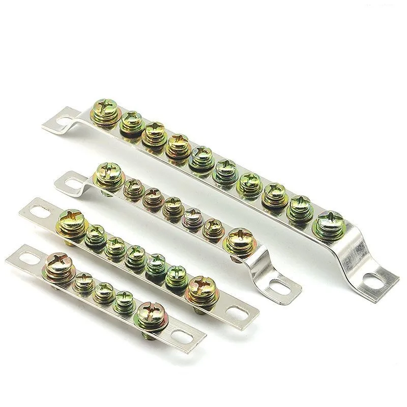 2 шт., 3/5/7/10-позиционная шина заземления и нейтральный стержень (2X25 мм + 2X15 мм) для электрической панели
2 шт., 3/5/7/10-позиционная шина заземления и нейтральный стержень (2X25 мм + 2X15 мм) для электрической панели
