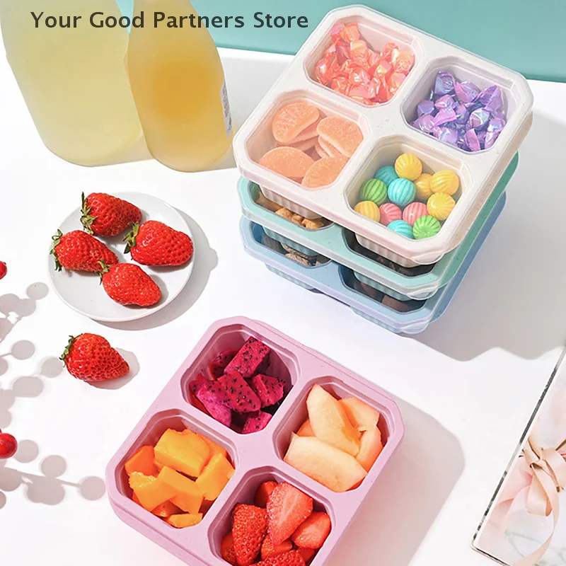 Snack Containers 4 Compartments Snack Boxes For Adults Kids Wheat Straw Meal Prep Reusable Food Storage Lunch Containers
Snack Containers 4 Compartments Snack Boxes For Adults Kids Wheat Straw Meal Prep Reusable Food Storage Lunch Containers