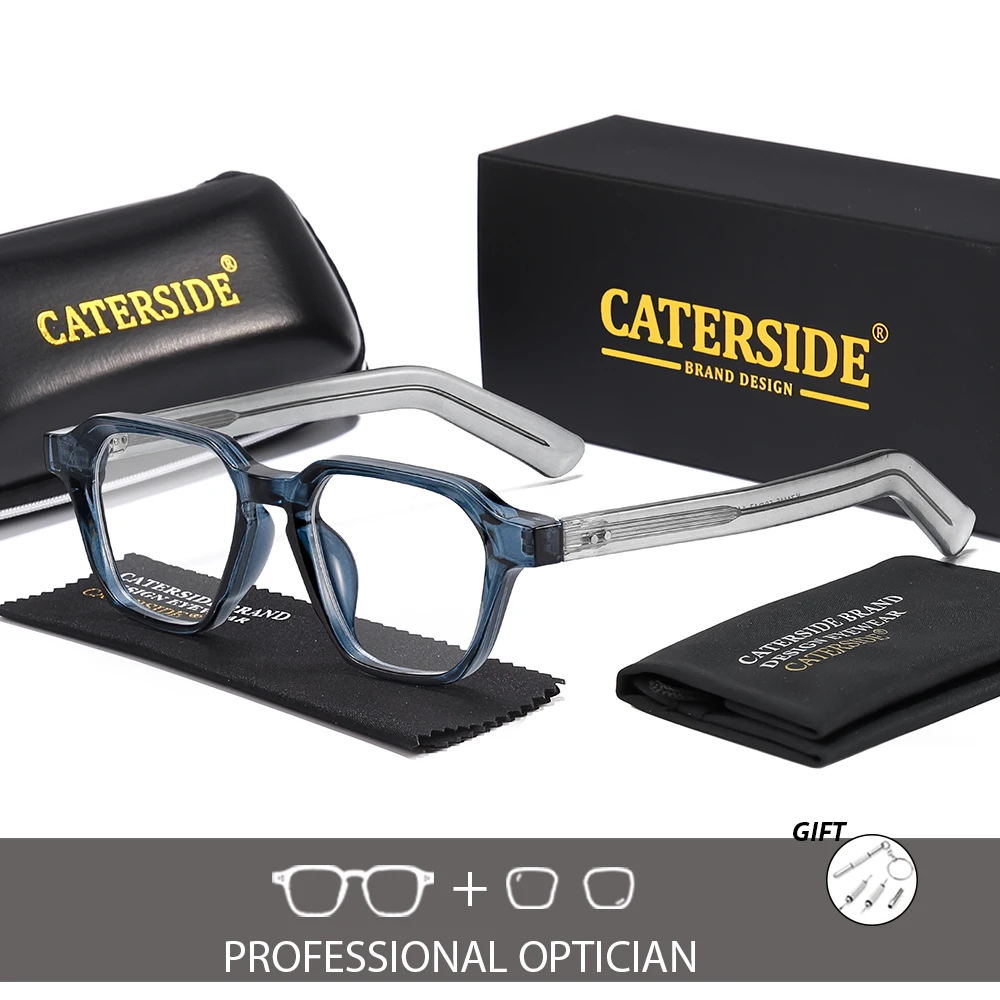 Очки для зрения CATERSIDE: мужские квадратные очки в ретро-стиле, брендовые, на заказ; женские повседневные очки для чтения с защитой от синего света
Очки для зрения CATERSIDE: мужские квадратные очки в ретро-стиле, брендовые, на заказ; женские повседневные очки для чтения с защитой от синего света