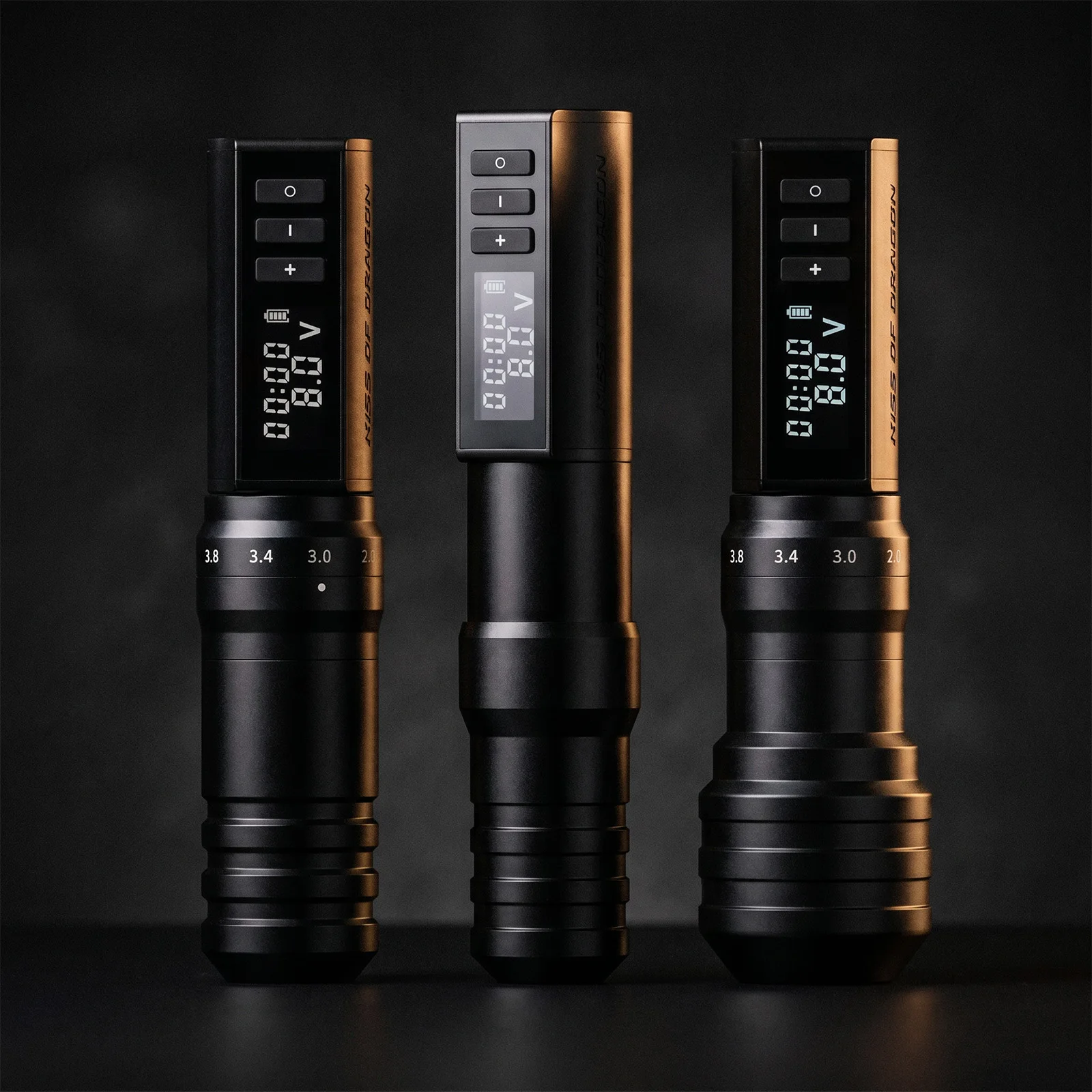 T-Rex Fixed & Adjustable Stroke Tattoo Pen Slim 32mm & Thick 42mm Grip Coreless Motor Wireless Tattoo Machine
T-Rex Fixed & Adjustable Stroke Tattoo Pen Slim 32mm & Thick 42mm Grip Coreless Motor Wireless Tattoo Machine