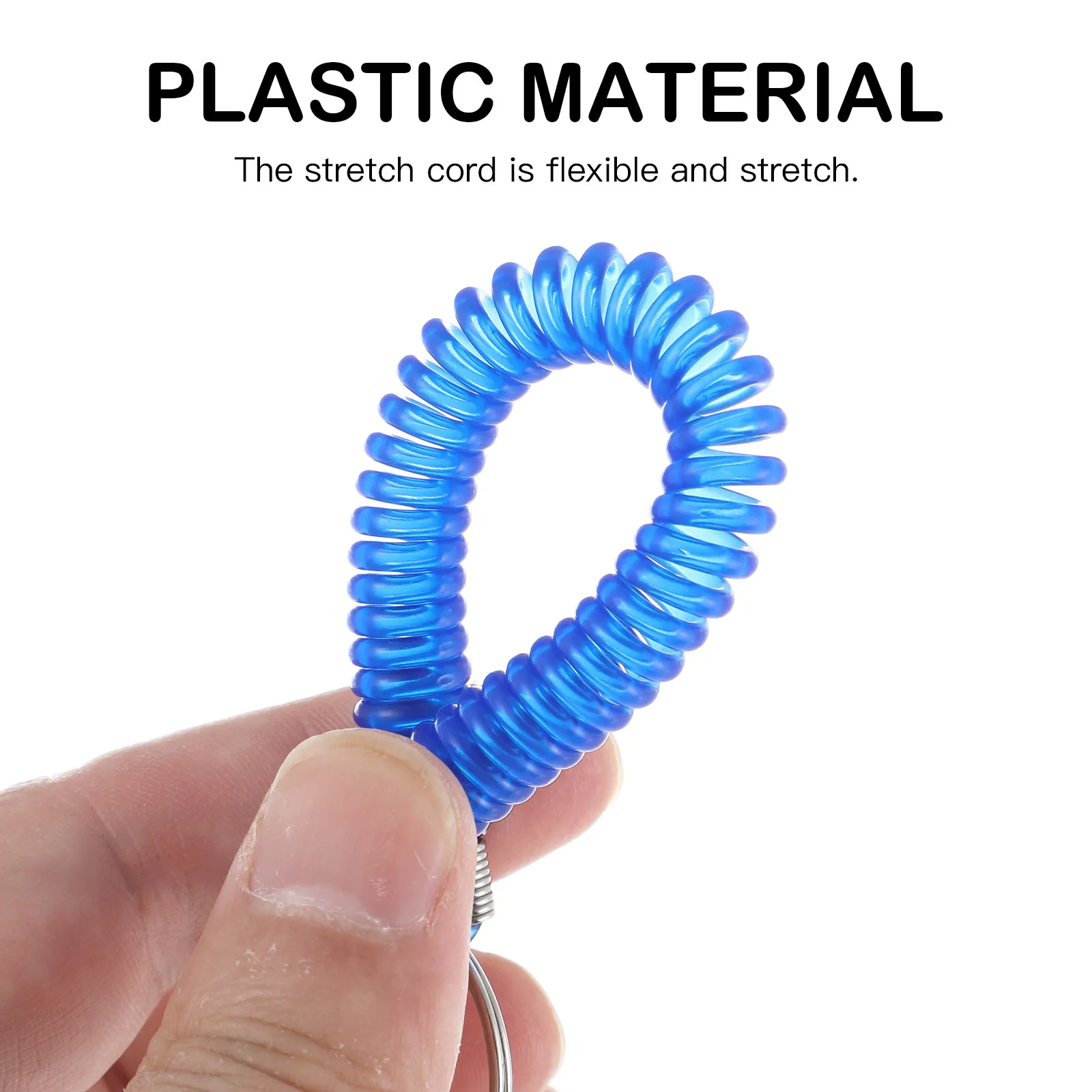 12Pcs Spiral Spring Keychain Flexible Retractable Key Holder for Keys Cards Tools USB Accessories Assorted Colors
12Pcs Spiral Spring Keychain Flexible Retractable Key Holder for Keys Cards Tools USB Accessories Assorted Colors