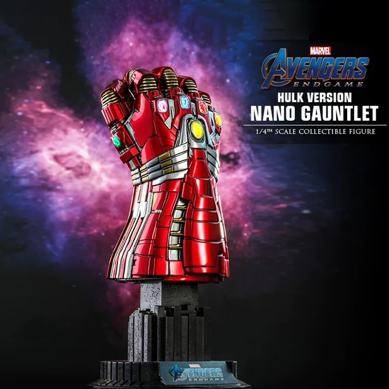 Hot Toys Avengers Endgame Nano Gauntlet Hulk Version 1/4 Fingers movable Desktop Ornament Sci-Fi Movie Peripheral Collectible
Hot Toys Avengers Endgame Nano Gauntlet Hulk Version 1/4 Fingers movable Desktop Ornament Sci-Fi Movie Peripheral Collectible
