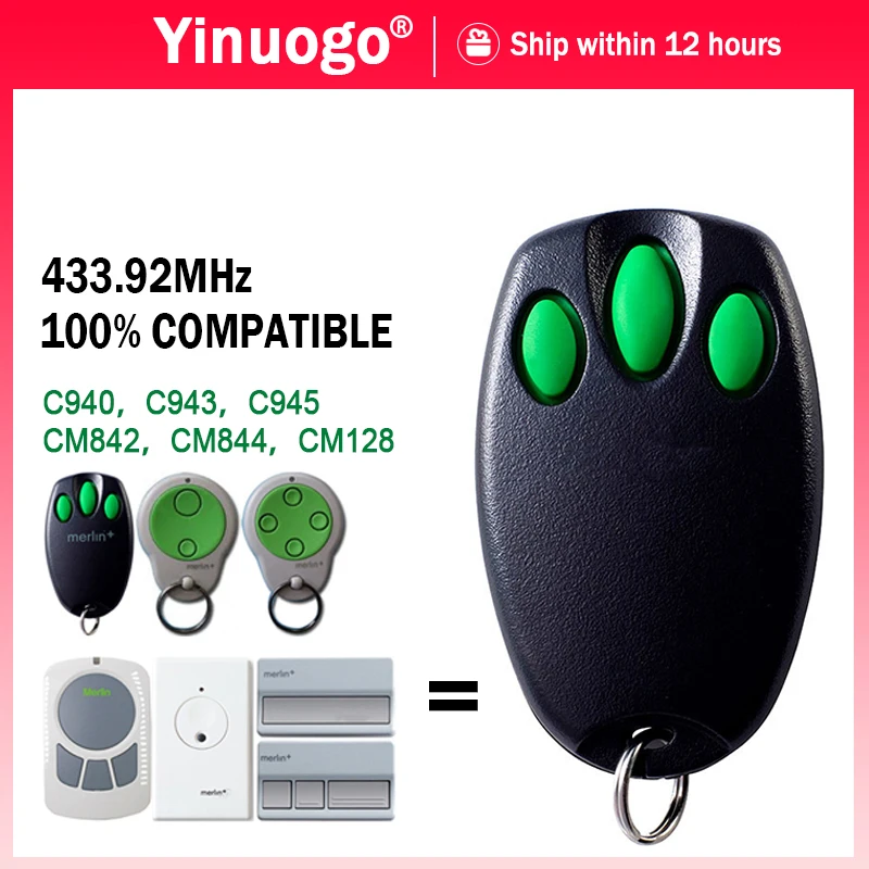 MERLIN C945 C840 C940 C943 CM842 CM844 CM128 Устройства открывания гаражных ворот с дистанционным управлением Ручной тренажер для ворот
MERLIN C945 C840 C940 C943 CM842 CM844 CM128 Устройства открывания гаражных ворот с дистанционным управлением Ручной тренажер для ворот