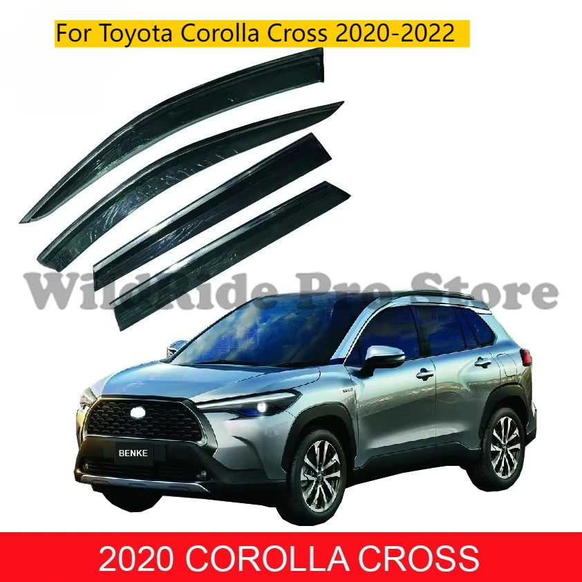 Car Accessories for Toyota Corolla Cross 2020-2022 Weather Raid Guard Wind Deflector Window Sun Visor,Injection+Stainless Steel
Car Accessories for Toyota Corolla Cross 2020-2022 Weather Raid Guard Wind Deflector Window Sun Visor,Injection+Stainless Steel