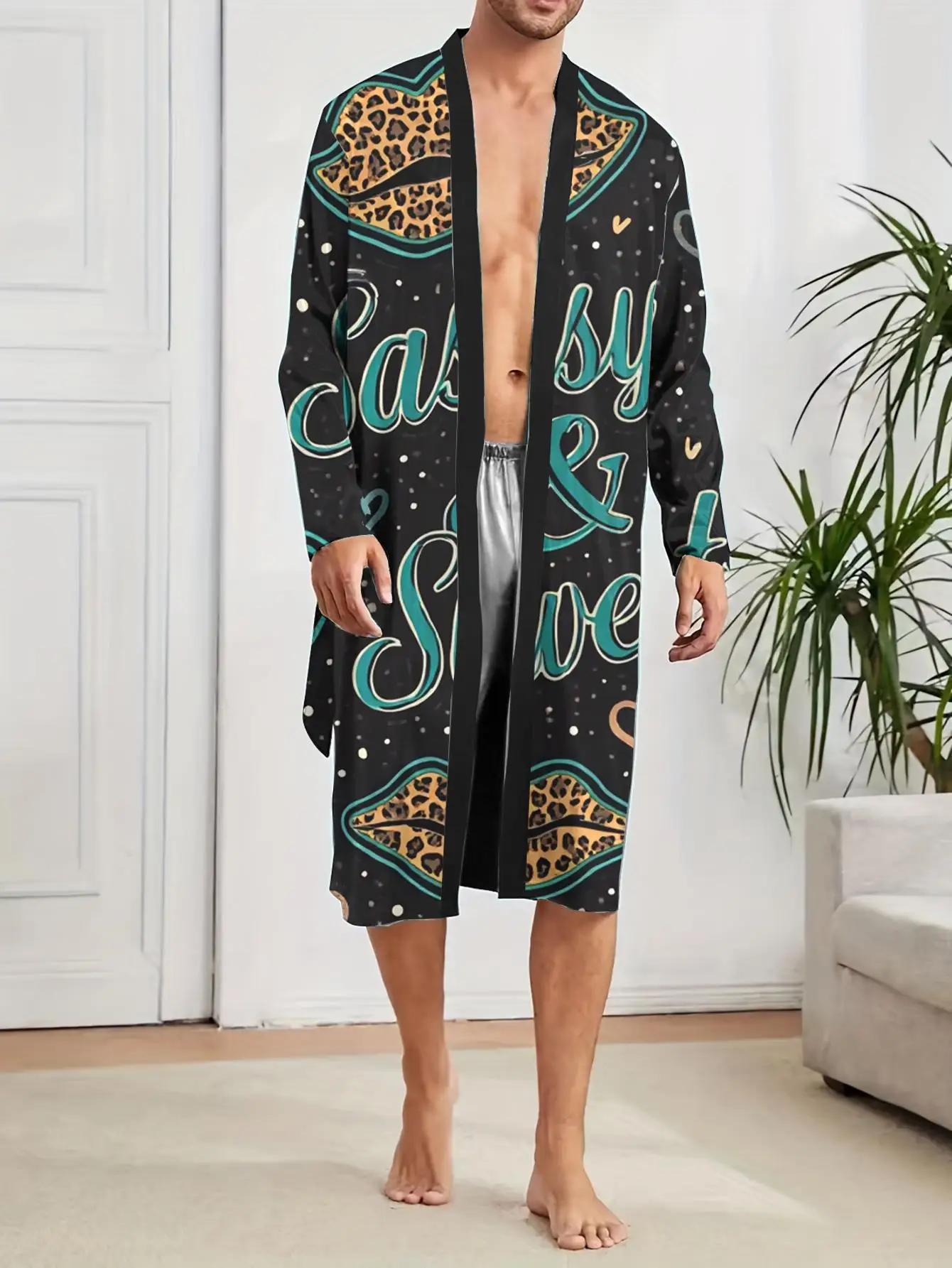1pc Men's Robes 2026 Spring/Summer 3D Printed Nightie for Men Bath Robe Men's Bathrobe Graphic Robe Shower Robe Polyester
1pc Men's Robes 2026 Spring/Summer 3D Printed Nightie for Men Bath Robe Men's Bathrobe Graphic Robe Shower Robe Polyester