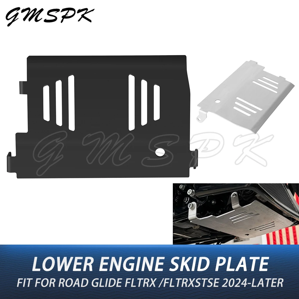 Black/Silver Skid Plate Lower Engine Chassis Protector Guard Fit for Harley CVO Road Street Glide Special FLTRX FLTRXSTSE 2024+
Black/Silver Skid Plate Lower Engine Chassis Protector Guard Fit for Harley CVO Road Street Glide Special FLTRX FLTRXSTSE 2024+