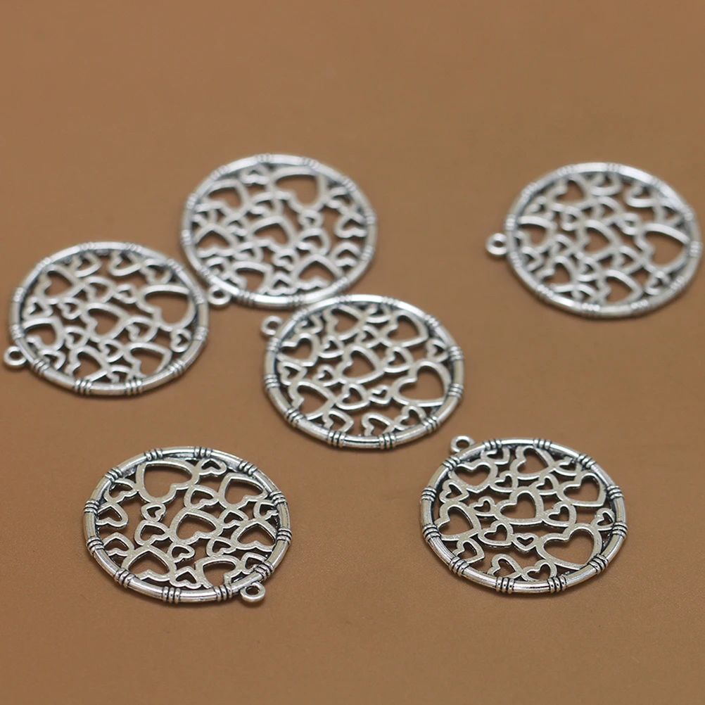 10pcs Alloy Heart Design Dreamcatcher Pendants Charms Jewelry Making Diy Accessories Necklace Bracelet Keychain Dangle Costume
10pcs Alloy Heart Design Dreamcatcher Pendants Charms Jewelry Making Diy Accessories Necklace Bracelet Keychain Dangle Costume