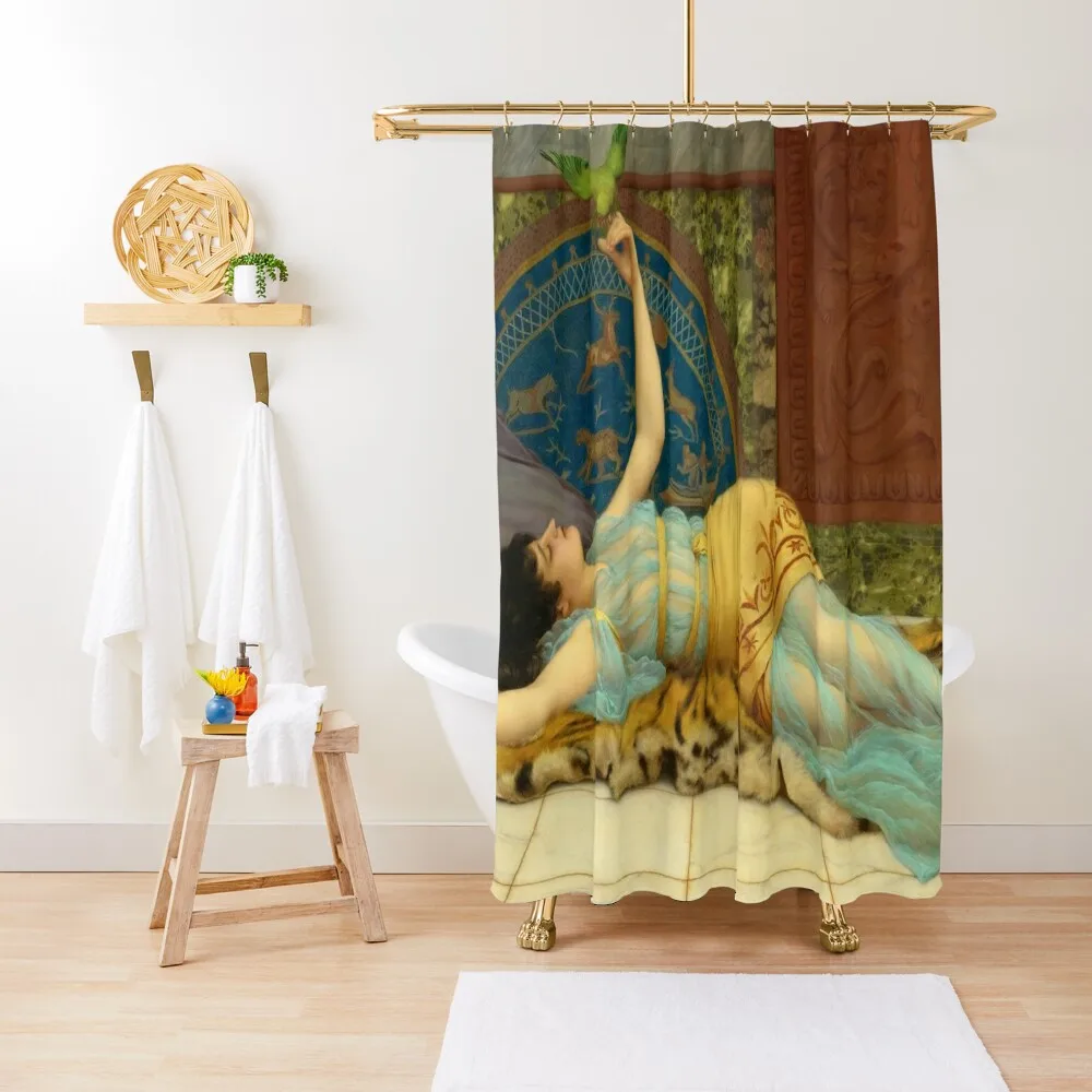 John William Godward - Dolce Far Niente Shower Curtain Bathroom Accessory Accessories For Shower And Services Curtain
John William Godward - Dolce Far Niente Shower Curtain Bathroom Accessory Accessories For Shower And Services Curtain