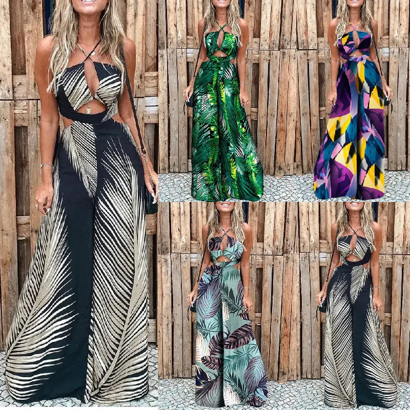 Sexy Digital Print Beachwear One-Piece Swimsuit for Women High Waist Long Pants Thin Nylon Fabric Summer 2023 New Arrival
Sexy Digital Print Beachwear One-Piece Swimsuit for Women High Waist Long Pants Thin Nylon Fabric Summer 2023 New Arrival