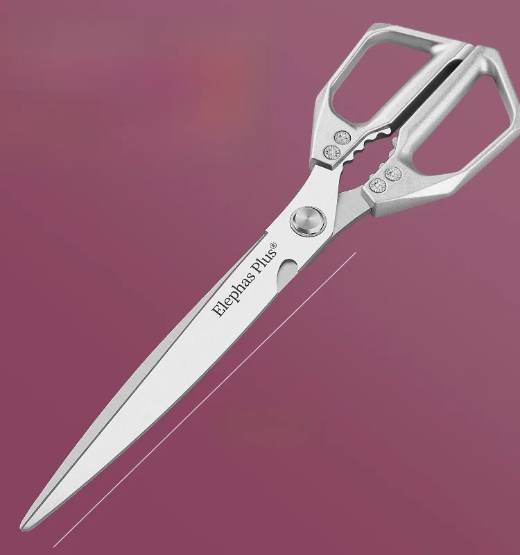 Super Long Full Stainl Steel Kitchen Scissors Profional Barbecue Chien Cutlet Scissors Home Use Heavy Du ears
Super Long Full Stainl Steel Kitchen Scissors Profional Barbecue Chien Cutlet Scissors Home Use Heavy Du ears