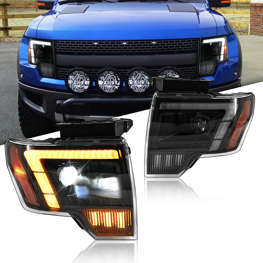 Pair Projector Lens LED DRL Running Lamp Headlight Assembly For Ford F150 2009 2010 2011 2012 2013 2014 Headlamp
Pair Projector Lens LED DRL Running Lamp Headlight Assembly For Ford F150 2009 2010 2011 2012 2013 2014 Headlamp