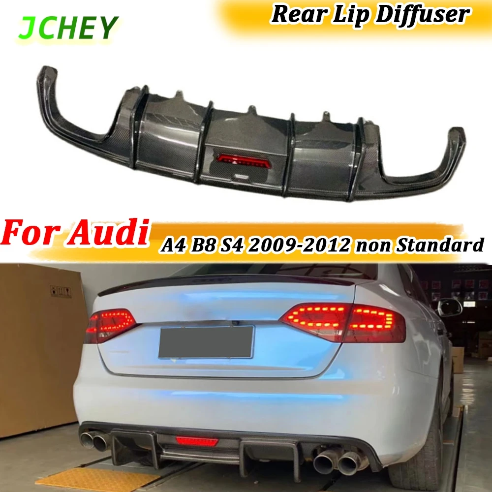 Carbon Fiber Rear Bumper Diffuser Lip for Audi A4 B8 S4 2009 2010 2011 2012 non Standard Car Rear Lip Bumper Guard Protector
Carbon Fiber Rear Bumper Diffuser Lip for Audi A4 B8 S4 2009 2010 2011 2012 non Standard Car Rear Lip Bumper Guard Protector