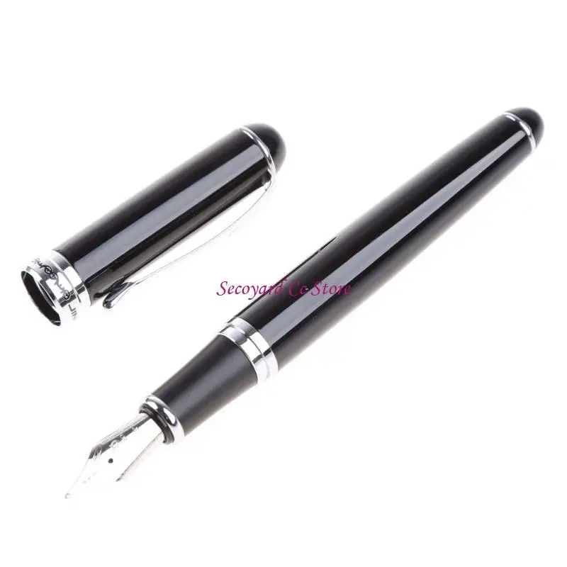 N3UC Новая черная перьевая ручка Jinhao X750 Deluxe со средним пером, 18 кг.
N3UC Новая черная перьевая ручка Jinhao X750 Deluxe со средним пером, 18 кг.