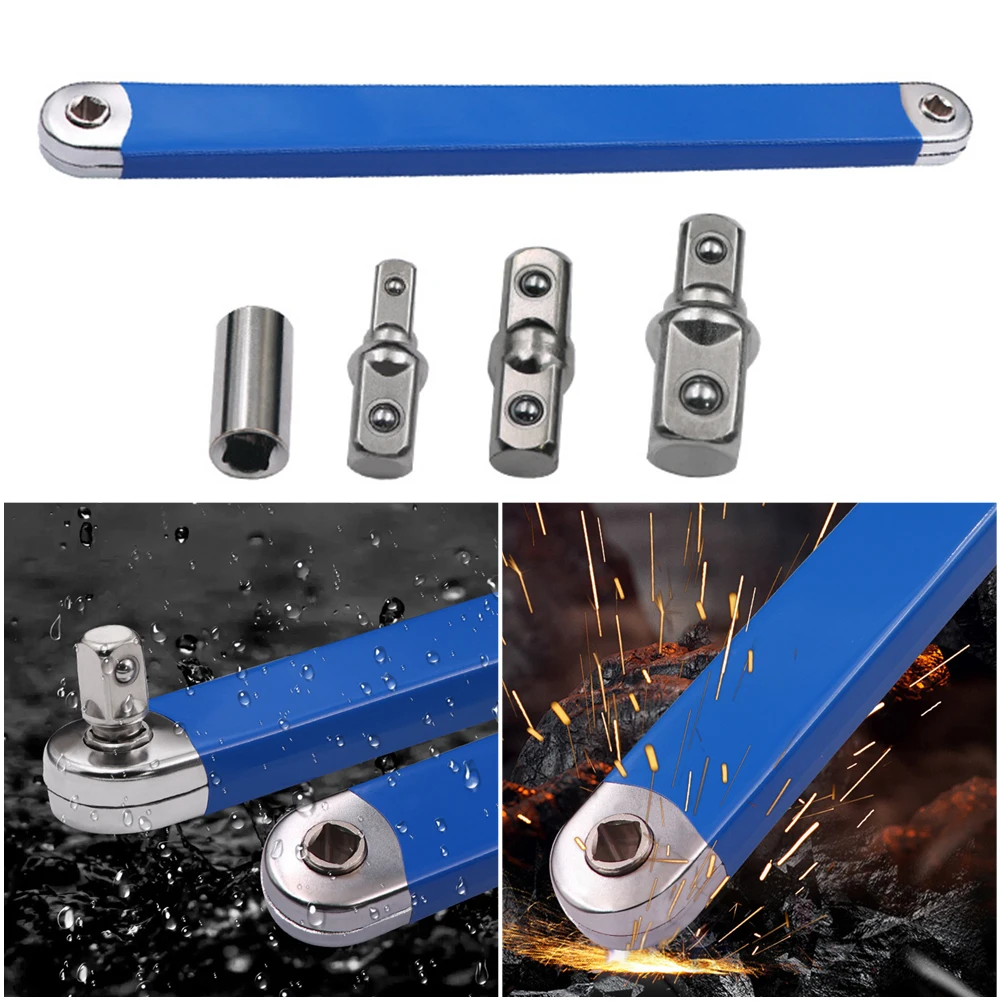 Professional Offset Extension Wrench Tight Spaces Extension Tool Universal Extension Wrench Set Auto Repair Tool Home Tool Set
Professional Offset Extension Wrench Tight Spaces Extension Tool Universal Extension Wrench Set Auto Repair Tool Home Tool Set