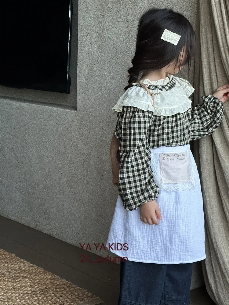 Children Clothing Solid Color Simple Jeans Doll Shirt Apron Three Piece Set 2024 Autumn New Girl Korean Style Fashion Suit
Children Clothing Solid Color Simple Jeans Doll Shirt Apron Three Piece Set 2024 Autumn New Girl Korean Style Fashion Suit