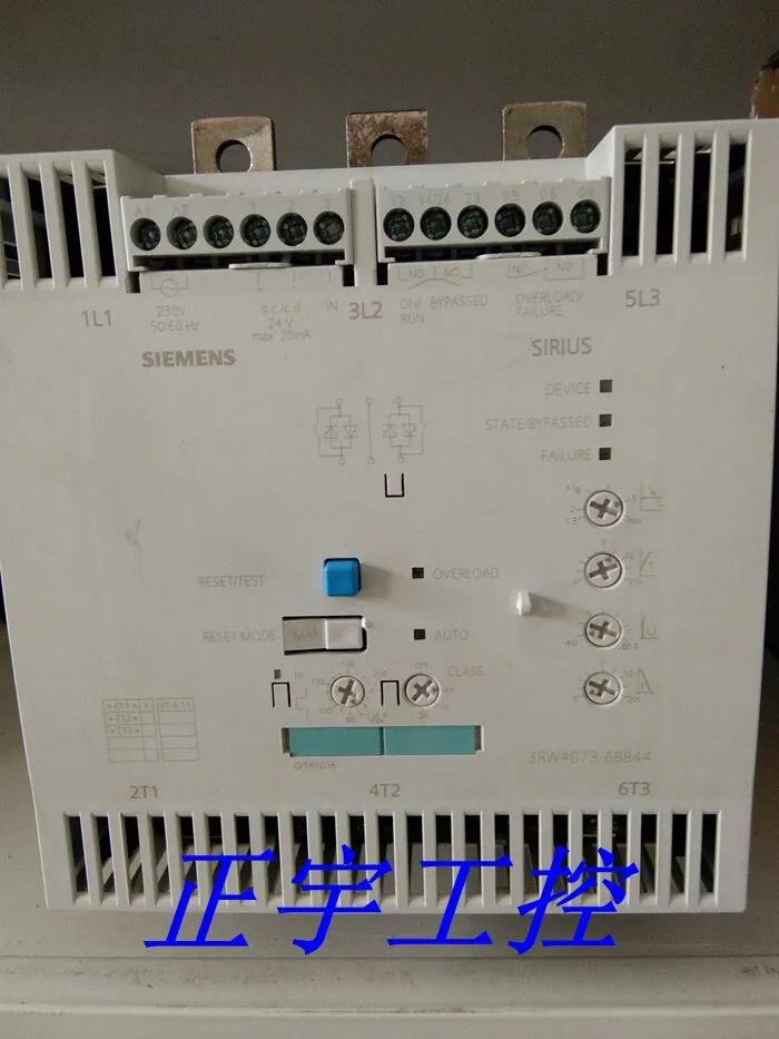 Soft Starter 3RW4073-6BB44 New Unpackaged
Soft Starter 3RW4073-6BB44 New Unpackaged