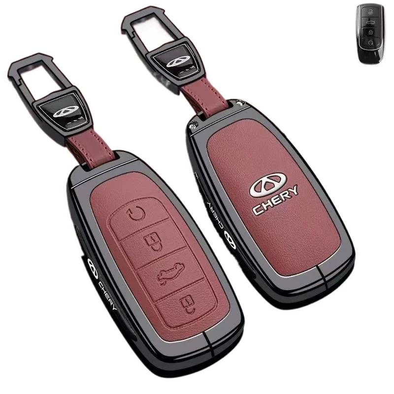Zinc Alloy Key Fob Cover for Chery Tiggo 8L/9 Plus C-DM/OMODA/Explore 06, Heavy Duty Metal Protective Case Shell with Keychain
Zinc Alloy Key Fob Cover for Chery Tiggo 8L/9 Plus C-DM/OMODA/Explore 06, Heavy Duty Metal Protective Case Shell with Keychain