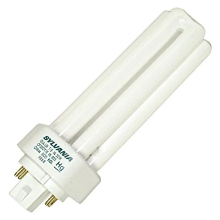 Sylvania 20885 - CF32DT/E/IN/835 - 32 Watt Compact Fluorescent Triple Tube Light Bulb, 3500K
Sylvania 20885 - CF32DT/E/IN/835 - 32 Watt Compact Fluorescent Triple Tube Light Bulb, 3500K