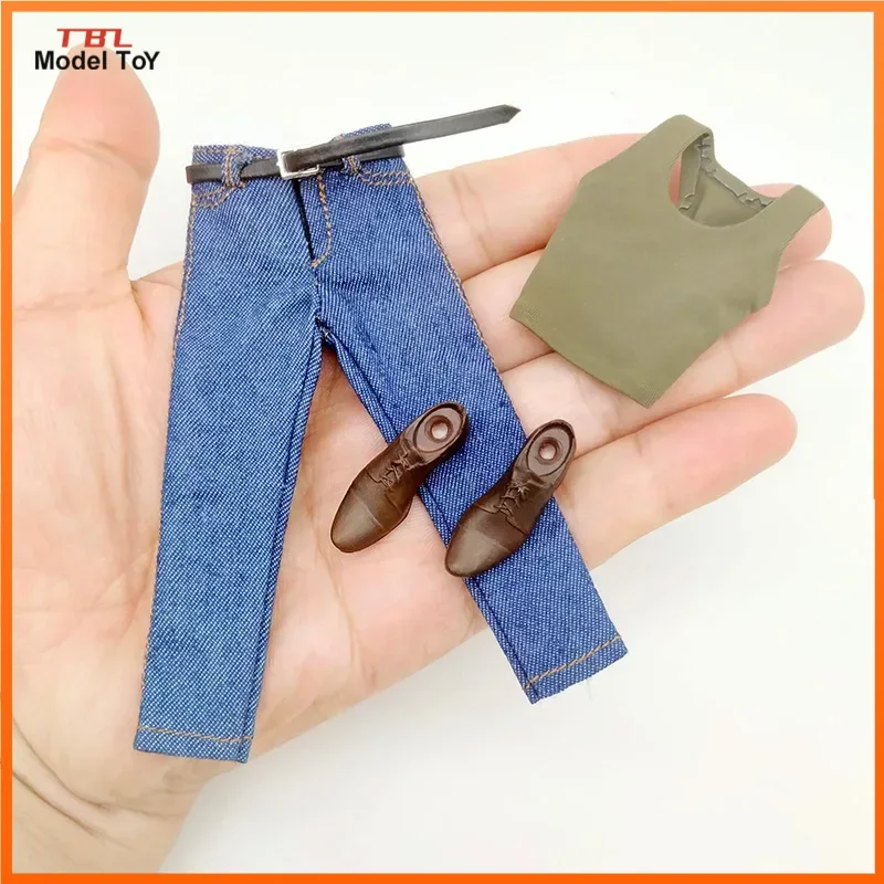 1/12 Scale Male Soldier Green Vest with Blue Jeans Solid Shoes Clothes Set Model for 6in TBL Action Figure Dolls Accessory
1/12 Scale Male Soldier Green Vest with Blue Jeans Solid Shoes Clothes Set Model for 6in TBL Action Figure Dolls Accessory