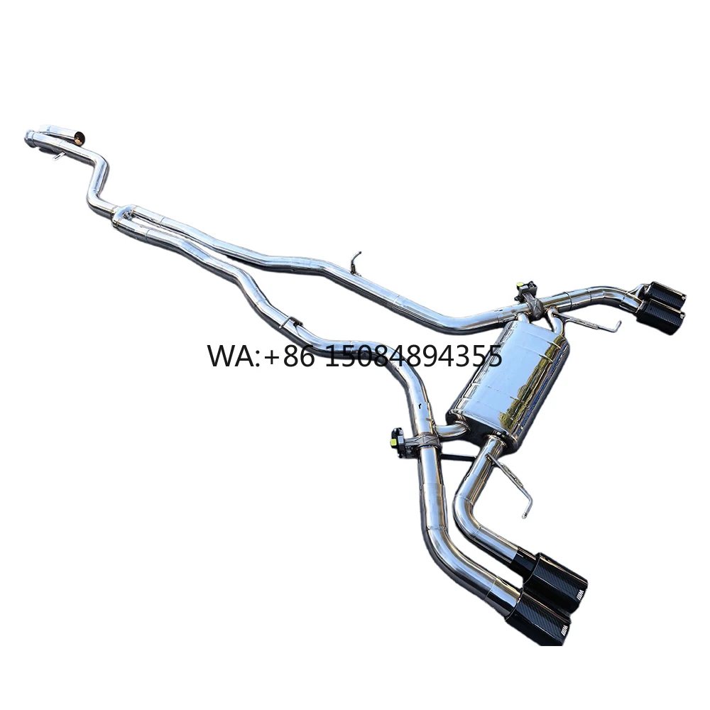 Auto Valve Catback for X3/X4 G01 G02 3.0T SUS304 Stainless Steel Performance Muffler Exhaust System Tax-free Valvetronic Remote
Auto Valve Catback for X3/X4 G01 G02 3.0T SUS304 Stainless Steel Performance Muffler Exhaust System Tax-free Valvetronic Remote
