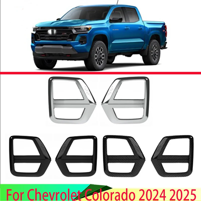 For Chevrolet Colorado 2024 2025 Car Accessories ABS Chrome Front Fog Light Lamp Cover Trim Molding Bezel Garnish
For Chevrolet Colorado 2024 2025 Car Accessories ABS Chrome Front Fog Light Lamp Cover Trim Molding Bezel Garnish