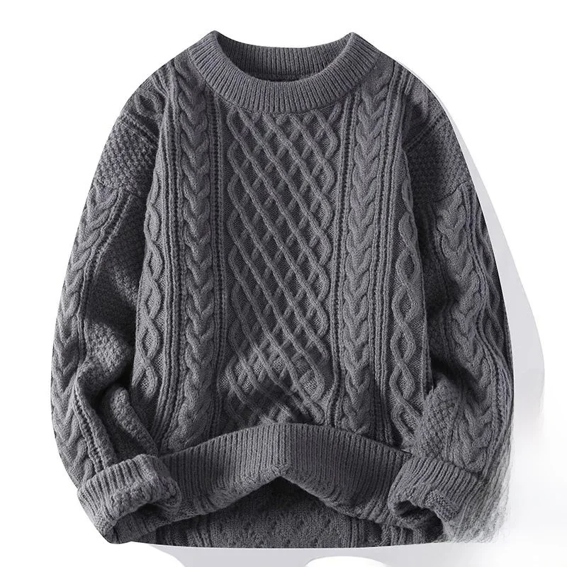 Vintage Autumn Winter Men's Sweater O-Neck Knitted Long Sleeve Youthful Vitality Style Casual Fashion Menswear
Vintage Autumn Winter Men's Sweater O-Neck Knitted Long Sleeve Youthful Vitality Style Casual Fashion Menswear