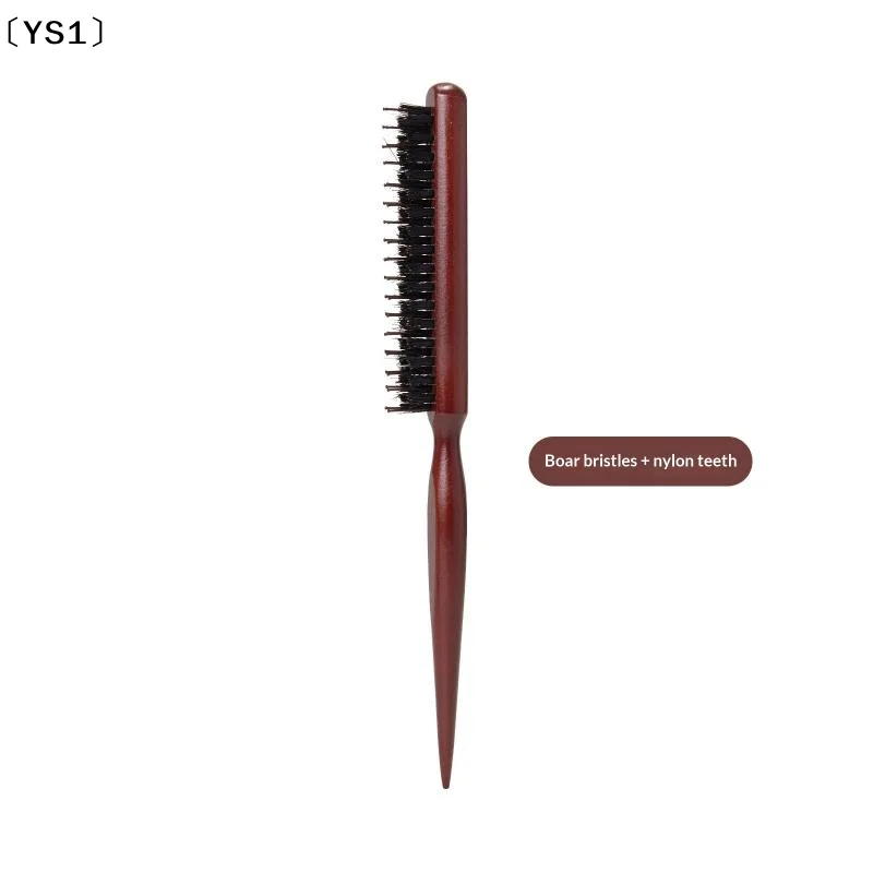 〔YS1〕Wooden Handle Boar Bristle Three Rows Fluffy Hair Comb Back Teasing Brush For Hairdressing Styling Tool
〔YS1〕Wooden Handle Boar Bristle Three Rows Fluffy Hair Comb Back Teasing Brush For Hairdressing Styling Tool