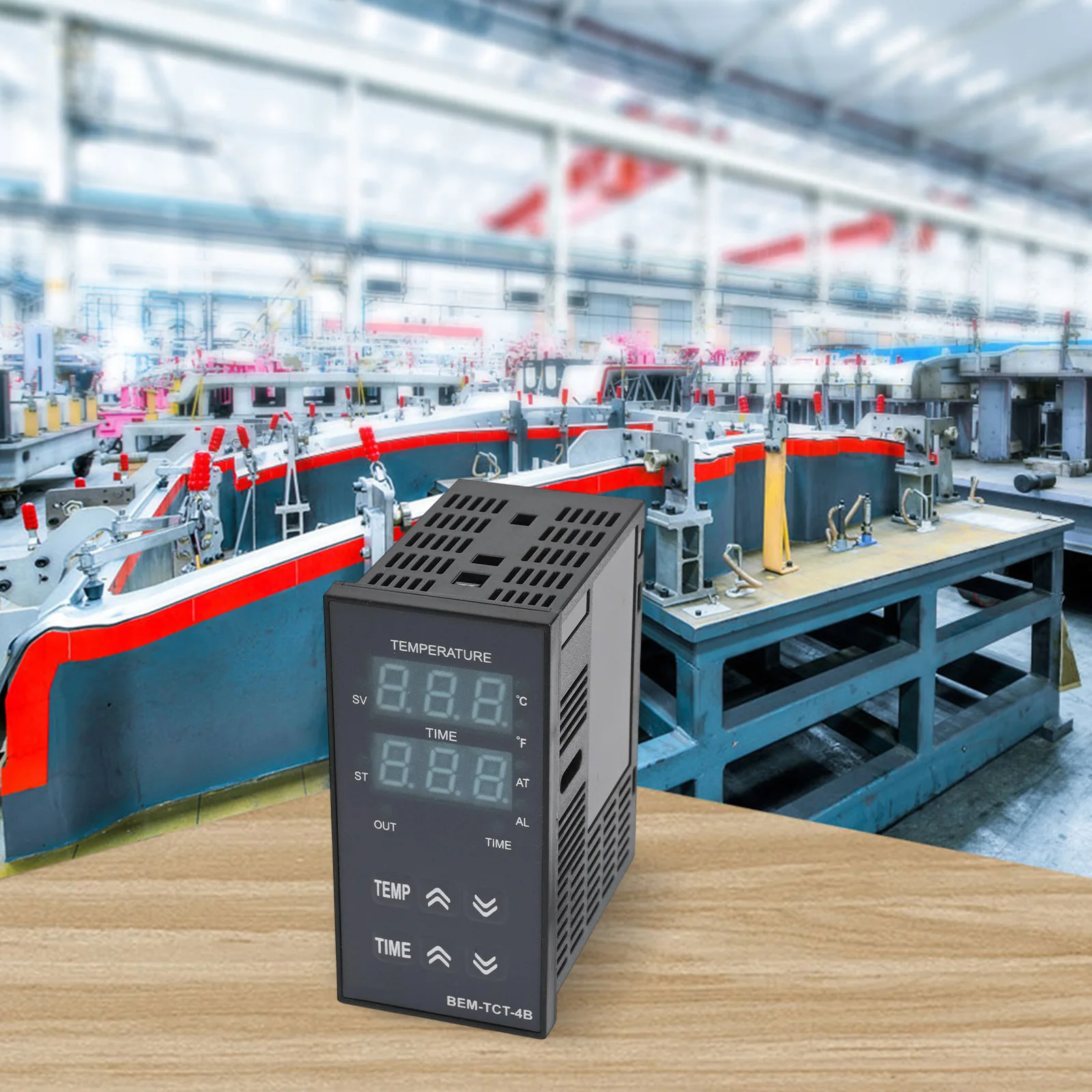 Black Heat Press Machine Insulation Resistance Above 100M Temperature Range 0-999 Solid State Output Built-in Buzzer
Black Heat Press Machine Insulation Resistance Above 100M Temperature Range 0-999 Solid State Output Built-in Buzzer