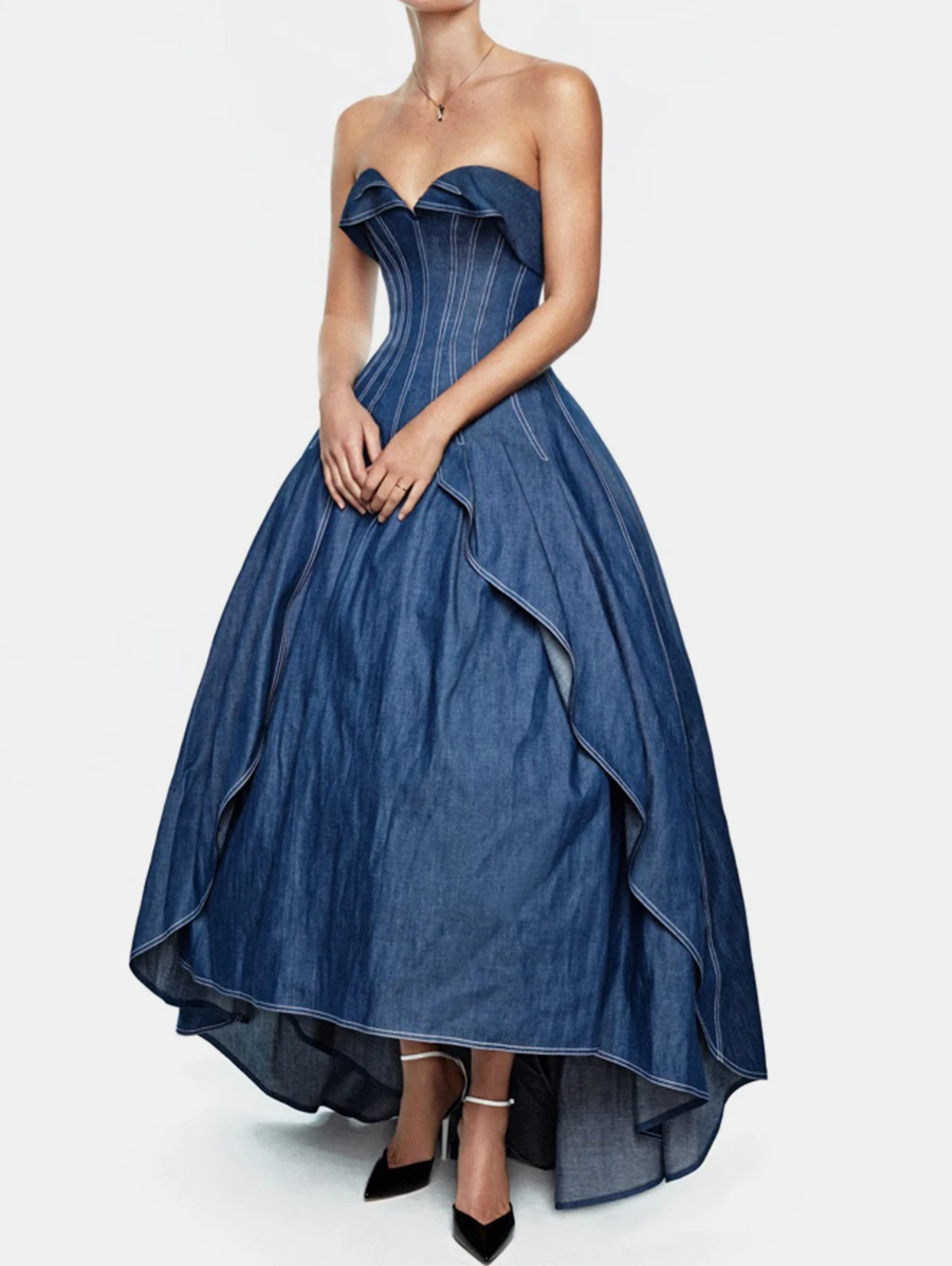 Women Dress Sexy Off The Shoulder Layered Corset Strapless Elegant Irregular Hem Party Evening Vintage Chic Maxi Dresses
Women Dress Sexy Off The Shoulder Layered Corset Strapless Elegant Irregular Hem Party Evening Vintage Chic Maxi Dresses