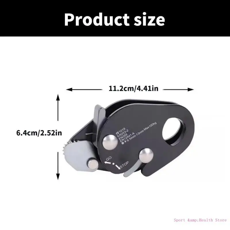 Heavy Type Rope Grab Mechanism High Altitudes Fall Protectors Auto lock Retarder
Heavy Type Rope Grab Mechanism High Altitudes Fall Protectors Auto lock Retarder
