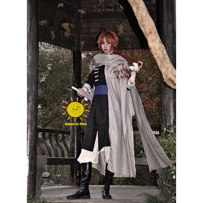 ♥Halloween Cosplay Costume Anime Gintama s Chinese Uniform Grey Cloak Kamui Wig Carnival Comiket AdultNew 2026 Topspeed Cos
♥Halloween Cosplay Costume Anime Gintama s Chinese Uniform Grey Cloak Kamui Wig Carnival Comiket AdultNew 2026 Topspeed Cos