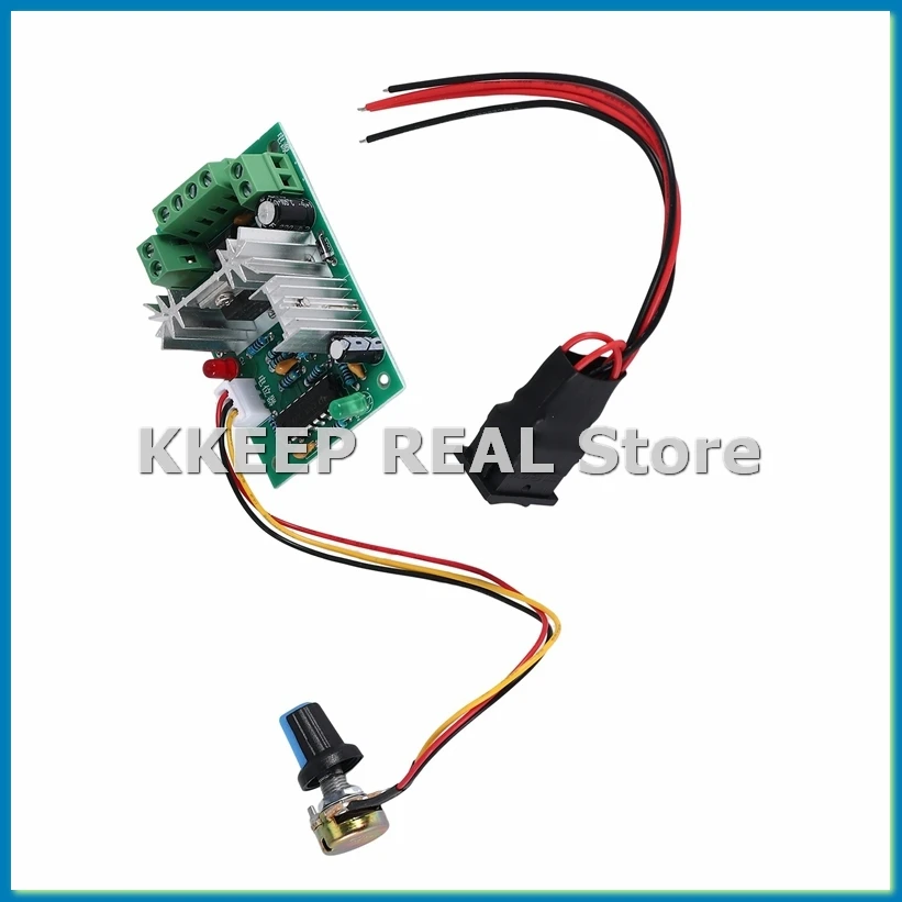 Регулятор скорости двигателя постоянного тока PWM, 20А, 10-60В, 150Вт, 12В, 24В, 36В, 48В - A10G
Регулятор скорости двигателя постоянного тока PWM, 20А, 10-60В, 150Вт, 12В, 24В, 36В, 48В - A10G