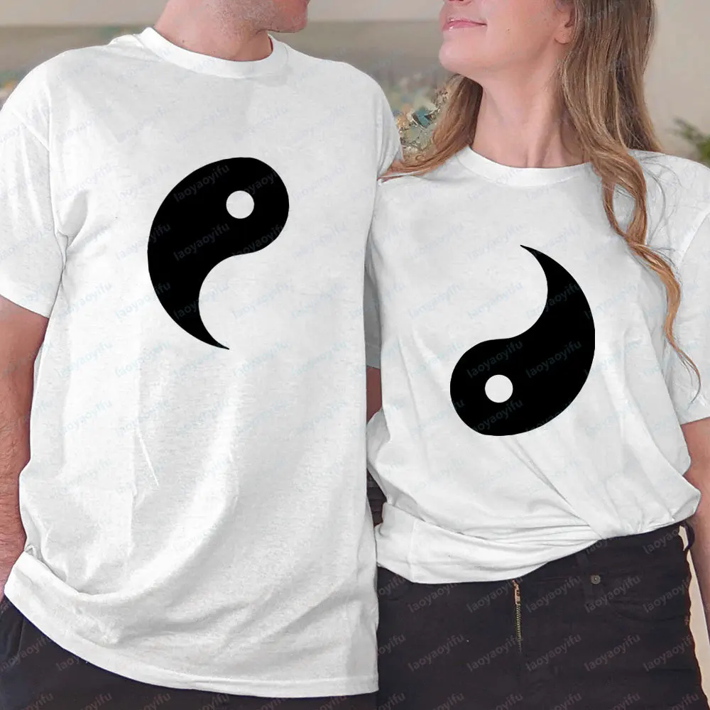 2025 Couple T-shirts He Is Mine She Is My Tshirt Printed Yin-Yang Gossip Tee Valentine's Day Gift Tshirt Streetwear for Couples
2025 Couple T-shirts He Is Mine She Is My Tshirt Printed Yin-Yang Gossip Tee Valentine's Day Gift Tshirt Streetwear for Couples