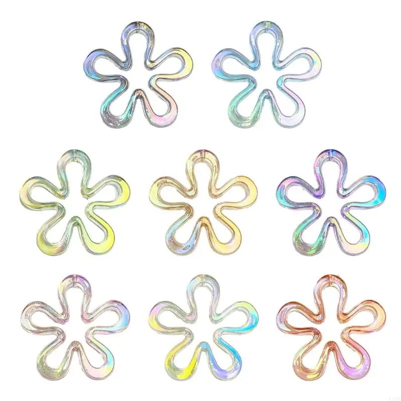 C1FE Flower Pendants DIY Bracelet Supplies Acrylic Material for Bracelet Necklaces
C1FE Flower Pendants DIY Bracelet Supplies Acrylic Material for Bracelet Necklaces