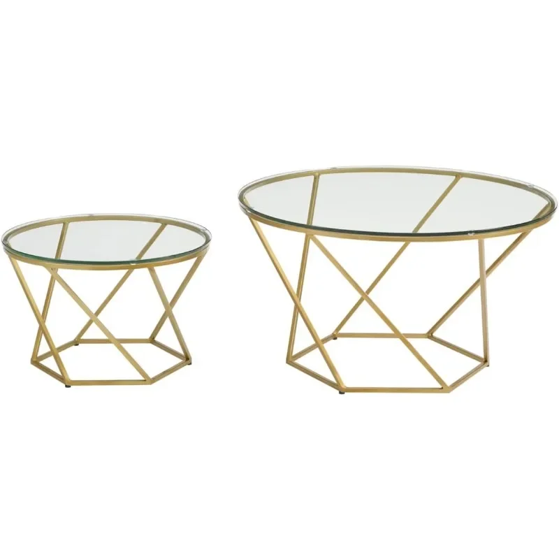 Modern Decorative Round Living Room Glass Coffee Table Suitable for Living Room Bedroom Office
Modern Decorative Round Living Room Glass Coffee Table Suitable for Living Room Bedroom Office