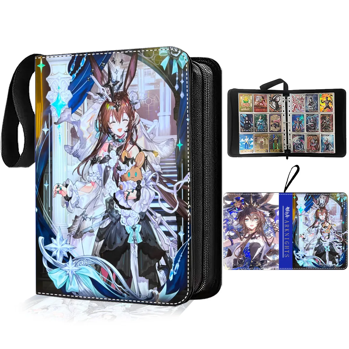 Arknights Card Book Leather Zipper Fluorescent Dream Peripheral Card Storage Book Streamer Painting Gift Collection Card Book
Arknights Card Book Leather Zipper Fluorescent Dream Peripheral Card Storage Book Streamer Painting Gift Collection Card Book