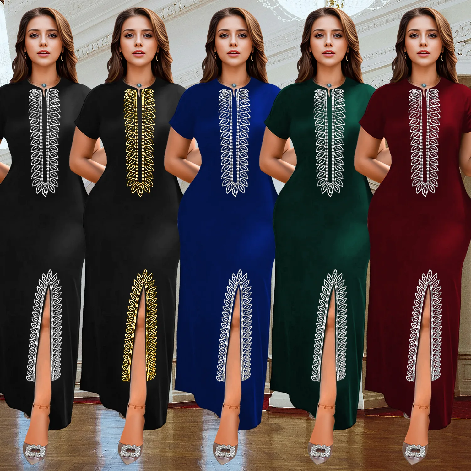 Индивидуальная женская модная европейская и американская сумка с ромбовидной сумкой для взрослых, элегантное облегающее платье с разрезом на руку, прозрачное
Индивидуальная женская модная европейская и американская сумка с ромбовидной сумкой для взрослых, элегантное облегающее платье с разрезом на руку, прозрачное