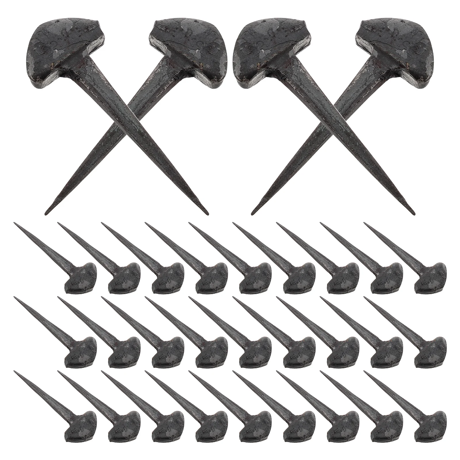 50 Pcs Horseshoe Nails for Sports Training Replaceable Fixing Tools Equestrian Hoof Accessories Pet Supplies
50 Pcs Horseshoe Nails for Sports Training Replaceable Fixing Tools Equestrian Hoof Accessories Pet Supplies