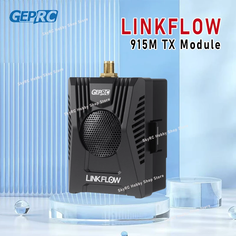 GEPRC LINKFLOW 915M 2W ELRS TX Module - 868/915MHz ExpressLRS3.5 2000mW TCXO FPV RC Radio Controller Module
GEPRC LINKFLOW 915M 2W ELRS TX Module - 868/915MHz ExpressLRS3.5 2000mW TCXO FPV RC Radio Controller Module
