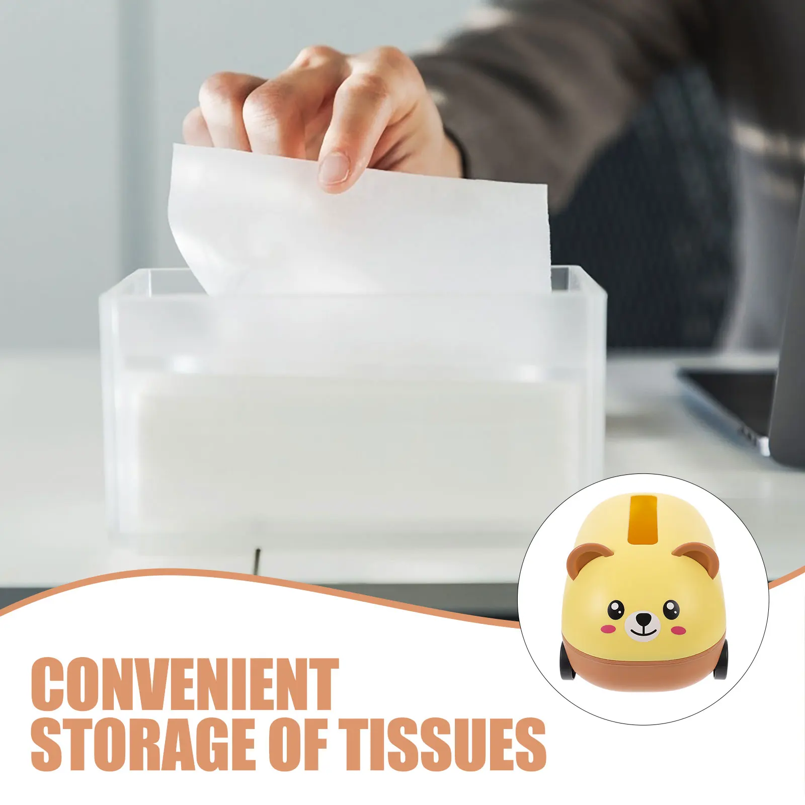 Cute Cartoon Animal Tissue Box Pp Material Household Napkin Holder Desktop Storage Decorative Dispenser Lightweight Compact 
Cute Cartoon Animal Tissue Box Pp Material Household Napkin Holder Desktop Storage Decorative Dispenser Lightweight Compact